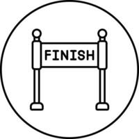 Finish Vector Icon