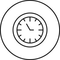 icono de vector de reloj