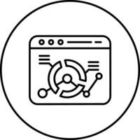 Web Analytics Vector Icon