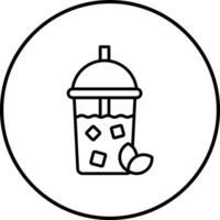 Ice Tea Vector Icon