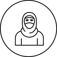 Hijab Vector Icon