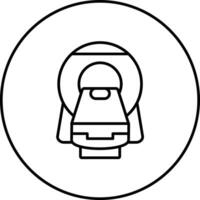 CT Scan Vector Icon