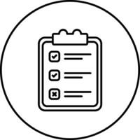 Checklist Vector Icon