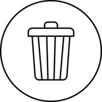 Dustbin Vector Icon