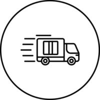 Delivery Truck Vector Icon