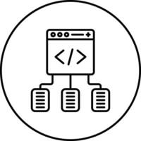 Code Framework Vector Icon