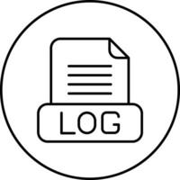 Logs Vector Icon