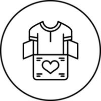 Clothes Donation Vector Icon