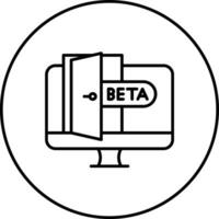 Beta Vector Icon