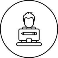 Graphic Designer Vector Icon