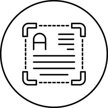 icono de vector de editor de texto