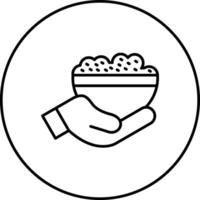 Food Donation Vector Icon