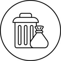 Trash Vector Icon