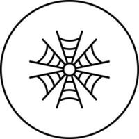 Spider Web Vector Icon