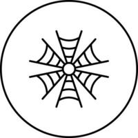 Spider Web Vector Icon