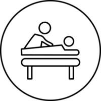 Massage Therapist Vector Icon