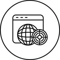 International SEO Vector Icon