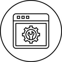 Configuration Vector Icon