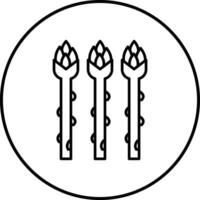 Asparagus Vector Icon