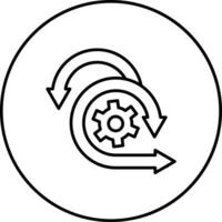 Scrum Vector Icon