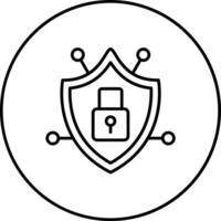 Security Network Vector Icon