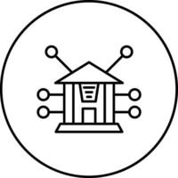 Banking Network Vector Icon