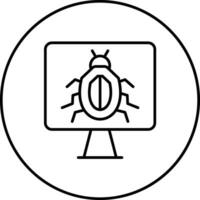 Computer Virus Vector Icon