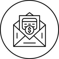 Email Funds Vector Icon