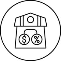 House Loan Vector Icon