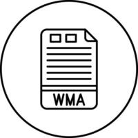 WMA Vector Icon