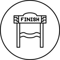 Finish Vector Icon