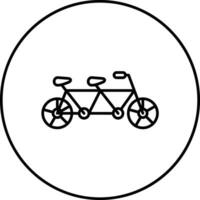 Tandem Vector Icon