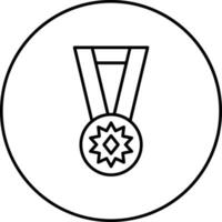 icono de vector de medalla