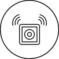 Emergency Button Vector Icon