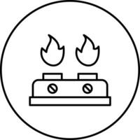 Burner Vector Icon