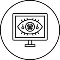 Computer Vision Vector Icon