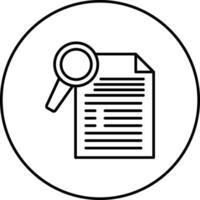 Research Vector Icon