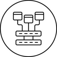 Data Modelling Vector Icon