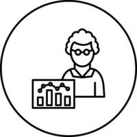 Data Scientist Vector Icon