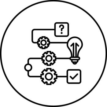 Solving Question Vector Icon
