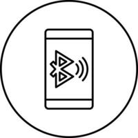 Bluetooth Connect Vector Icon