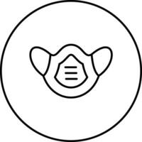 Dust Mask Vector Icon