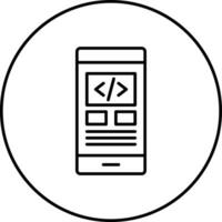 App Development Vector Icon