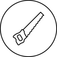 Handsaw Vector Icon