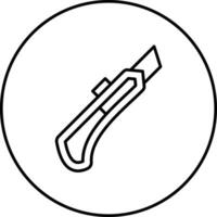 Utility Knife Vector Icon