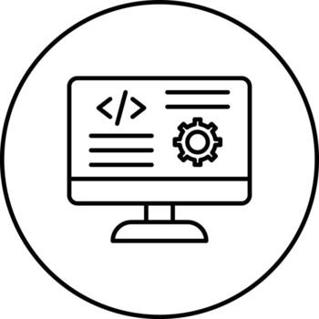 código ajustes vector icono