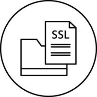 SSL File Vector Icon