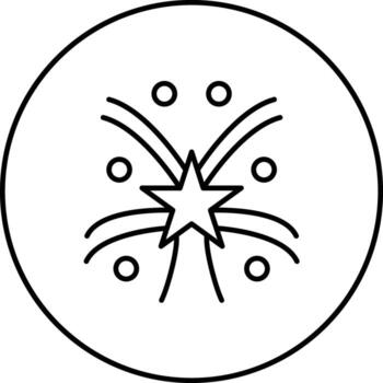 Firework Vector Icon