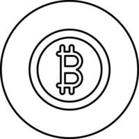 Bitcoin Vector Icon