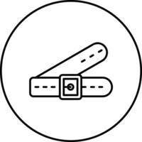 Belt Vector Icon